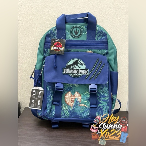 Jurassic Park Dinosaurs Botanical Backpack main image 5